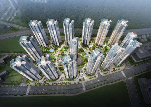 사진= 김해율하 더스카이시티 제니스&프라우 조감도